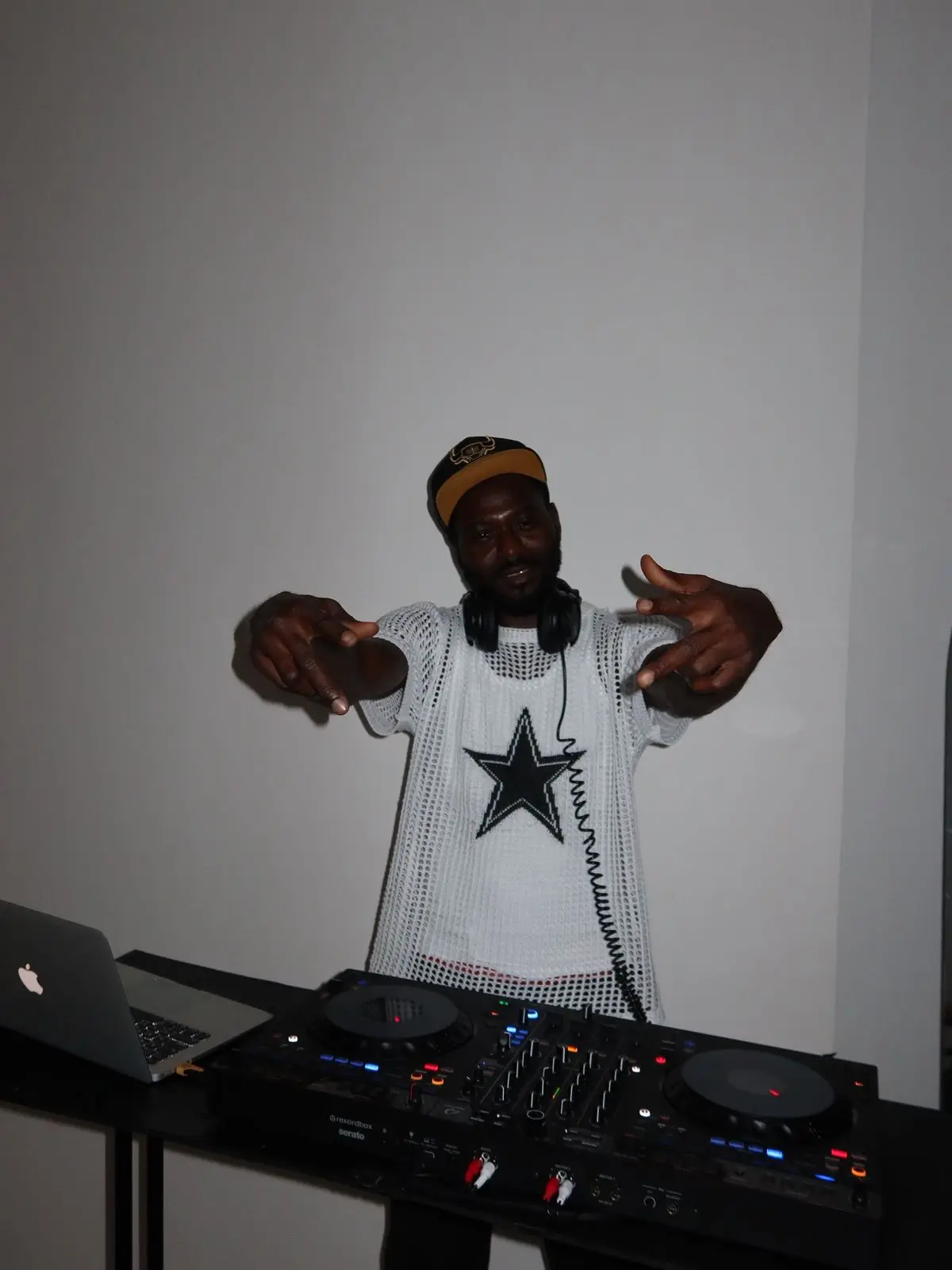 DJ Christerna bringing high energy to a private birthday party in Dubai